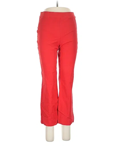 Pre-owned Spanx Active Pants In Red