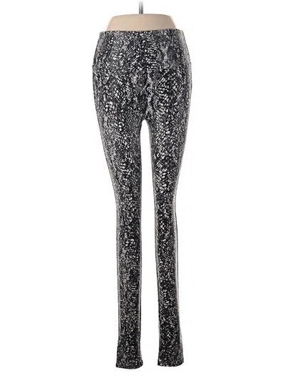 Pre-owned Spanx Active Pants In Silver