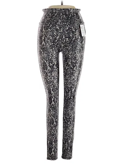 Spanx Active Pants In Silver