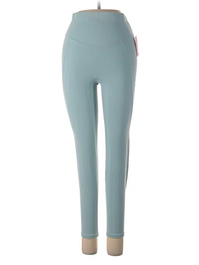 Spanx Active Pants In Teal