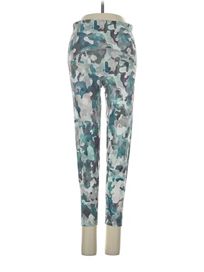 Pre-owned Spanx Active Pants In Teal