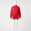 Spanx Get Moving Woven Jacket In Red