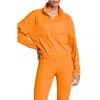 Spanx Get Moving Woven Jacket In Orange