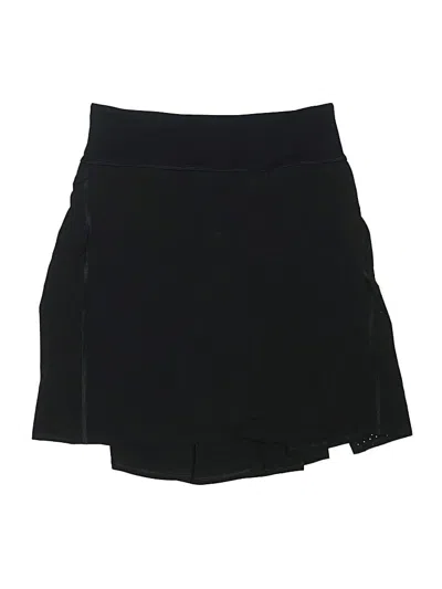 Pre-owned Spanx Active Skort In Black