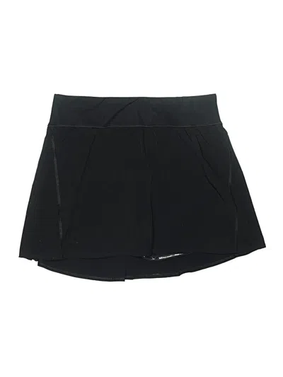 Pre-owned Spanx Active Skort In Black