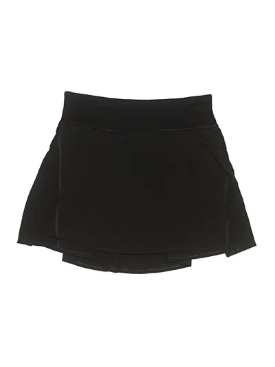 Pre-owned Spanx Active Skort In Black