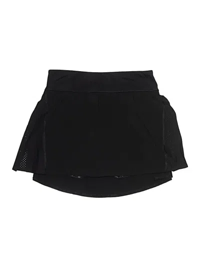 Pre-owned Spanx Active Skort In Black
