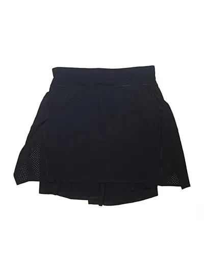 Pre-owned Spanx Active Skort In Black