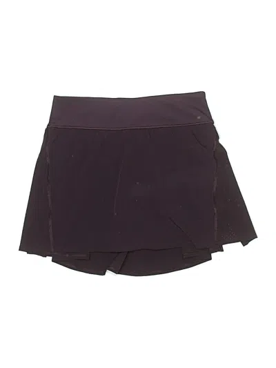 Pre-owned Spanx Active Skort In Purple