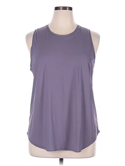 Pre-owned Spanx Active Tank Top In Purple