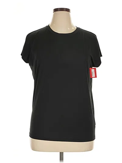 Spanx Active T-shirt In Black