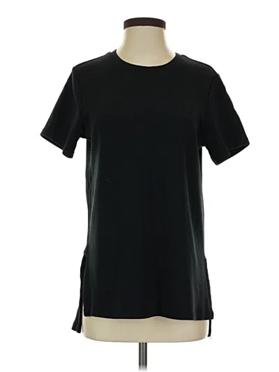 Pre-owned Spanx Active T-shirt In Black