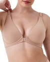 Spanx Adjustable Plunge Wireless Bra In Toasted Oatmeal
