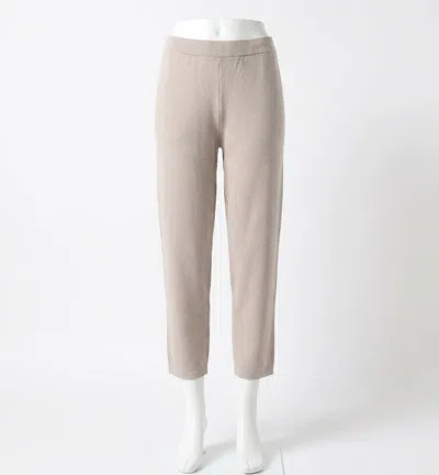 Spanx Air Essential Barrel Leg Pants In French Grey In Gray