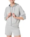 Spanx Air Essentials Full Zip Hoodie In Gray