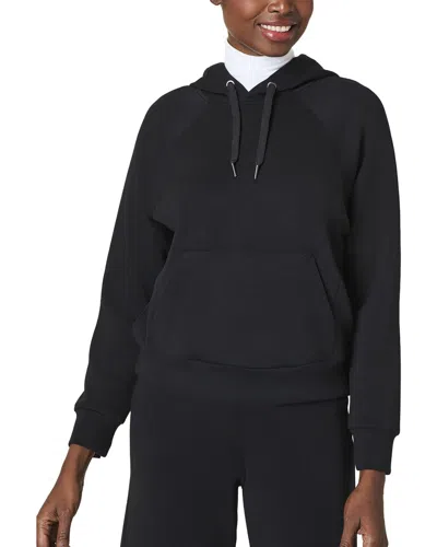 Spanx Air Essentials Pocket Hoodie In Black