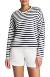 Spanx ® Air Essentials Stripe Sweatshirt In Multi