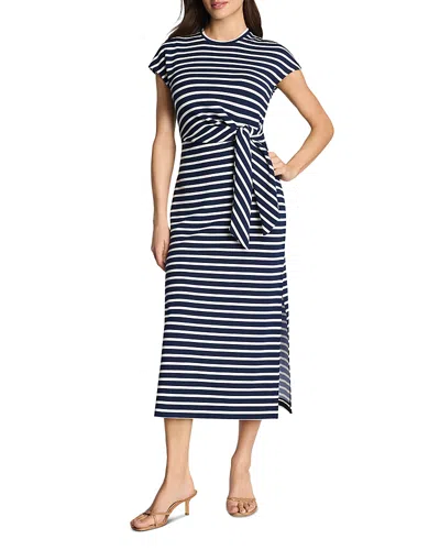 Spanx Air Essentials Tie Waist Maxi Dress In Blue
