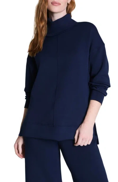 Spanx ® Air Essentials Tunic Sweatshirt In Blue