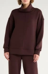 Spanx ® Air Essentials Tunic Sweatshirt In Brown