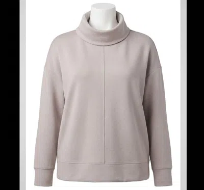 Spanx Air Essentials Tunic Sweatshirt In French Grey In Gray