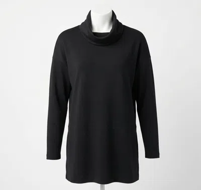 Spanx Air Essentials Turtleneck Tunic In Black