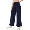 Spanx ® Air Essentials Wide Leg Crop Pants In Lapis Blue