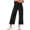 Spanx Perfect Pant Wide Leg In Very Black