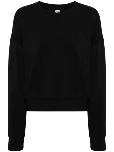 Spanx Airessential Crew-neck Jumper In Black