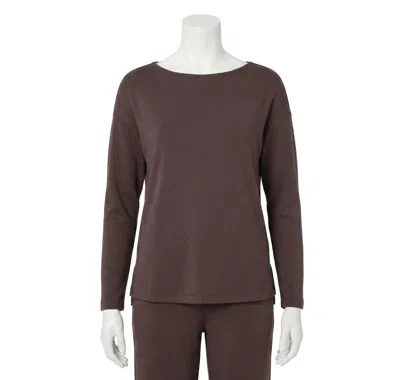 Spanx Airessentials Boatneck Tunic In Dark Cacao In Brown
