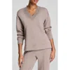 Spanx Brushed V-neck Tunic In Gray