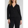 Spanx ® Airessentials Button Front Cardigan In Black