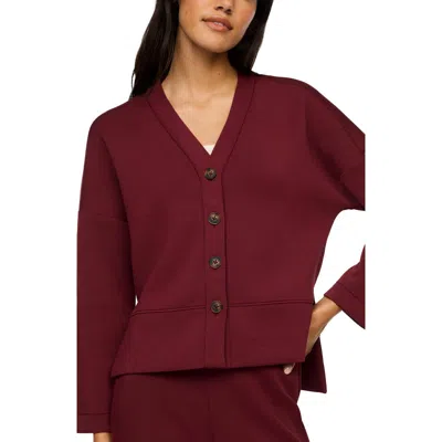 Spanx ® Airessentials Button Front Cardigan In Vino
