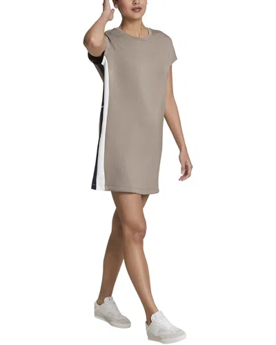 Spanx Airessentials Colorblock Mini Dress In Brown