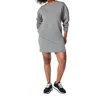Spanx Airessentials Crew Neck Dress In Grey In Medium Grey Heather
