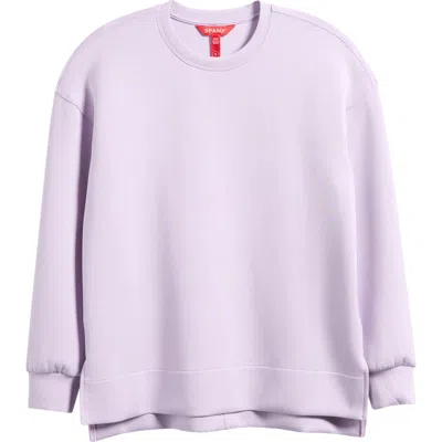 Spanx ® Airessentials Crewneck Sweatshirt In Purple