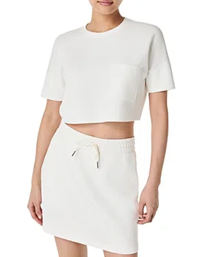 SPANX AIRESSENTIALS CROPPED POCKET TEE