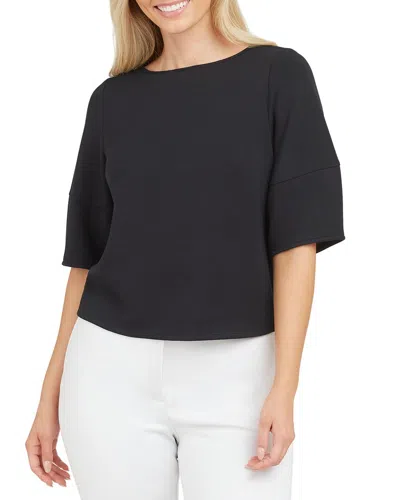 Spanx ® Airessentials Desk To Dinner Elbow Sleeve Top In Black