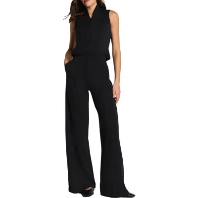 Spanx ® Airessentials Draped Jumpsuit In Black