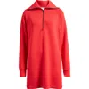 Spanx ® Airessentials Half Zip Minidress In Red