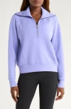Spanx ® Airessentials Half Zip Sweatshirt In Amethyst