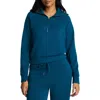 Spanx ® Airessentials Half Zip Sweatshirt In Blue