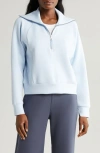 Spanx ® Airessentials Half Zip Sweatshirt In Blue