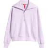 Spanx ® Airessentials Half Zip Sweatshirt In Purple