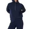 Spanx Airessentials Half Zip Sweatshirt In Multi