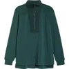 Spanx ® Airessentials Half Zip Tunic In Green