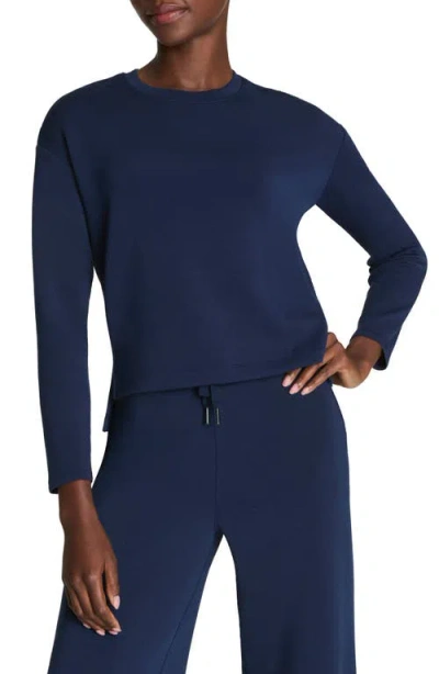 Spanx ® Airessentials Long Sleeve T-shirt In Blue
