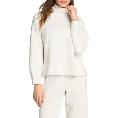 Spanx ® Airessentials® Luxe Mock Neck Sweatshirt In White