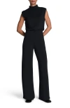 Spanx ® Airessentials Mock Neck Jumpsuit In Black