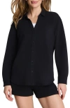 Spanx ® Airessentials Oversize Button-up Shirt In Black